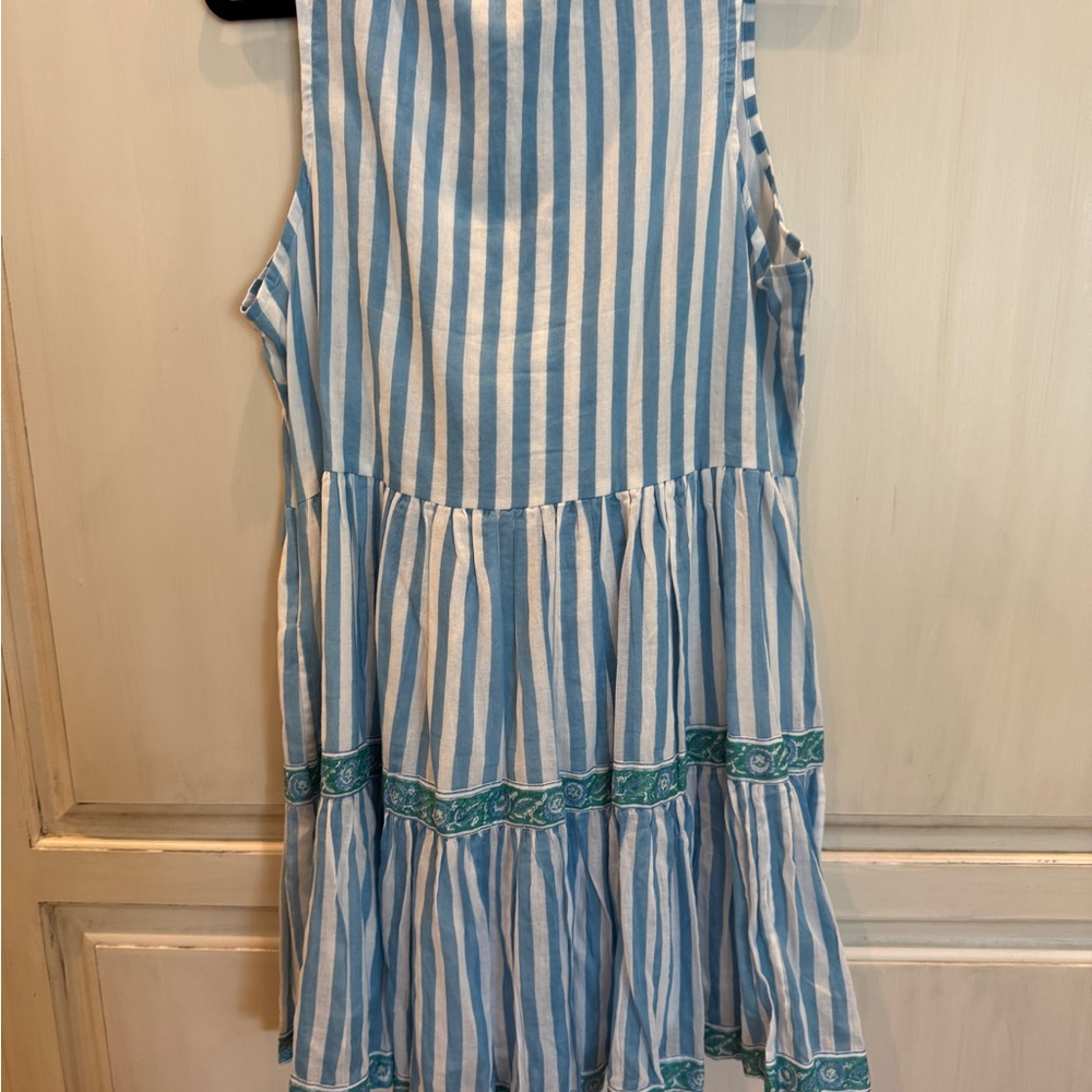 Oliphant Nassau Blue Yoke Dress Size XL - Picture 6 of 6
